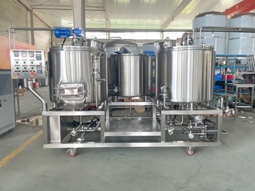 image of the 250L 3-vessel Brewhouse