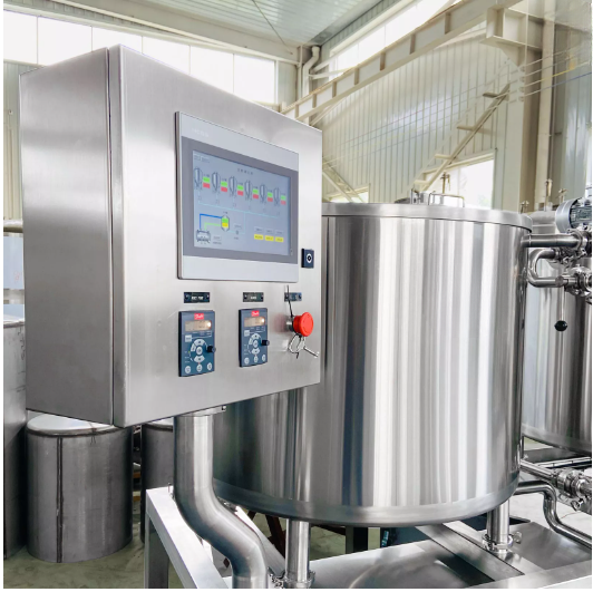 PLC Control System on a 100L brewhouse.