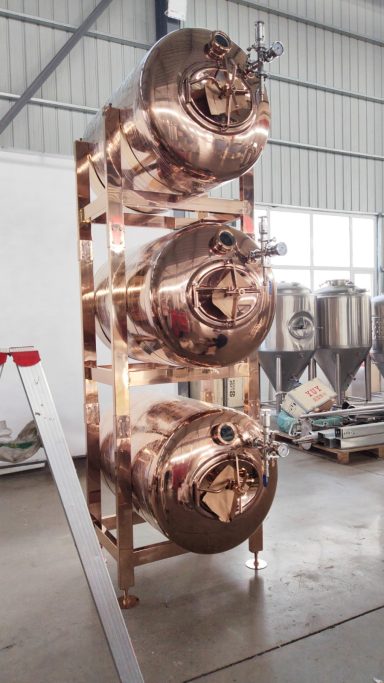 image of the 200-500L (each) Triple Horizontal Brite Tanks